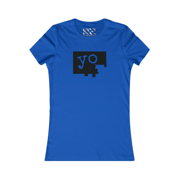The Town "YO" (Black) Women's Favorite Tee