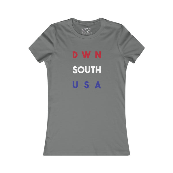 "Dwn South USA" Women's Favorite Tee
