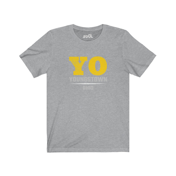 "YO" Unisex Jersey Short Sleeve Tee