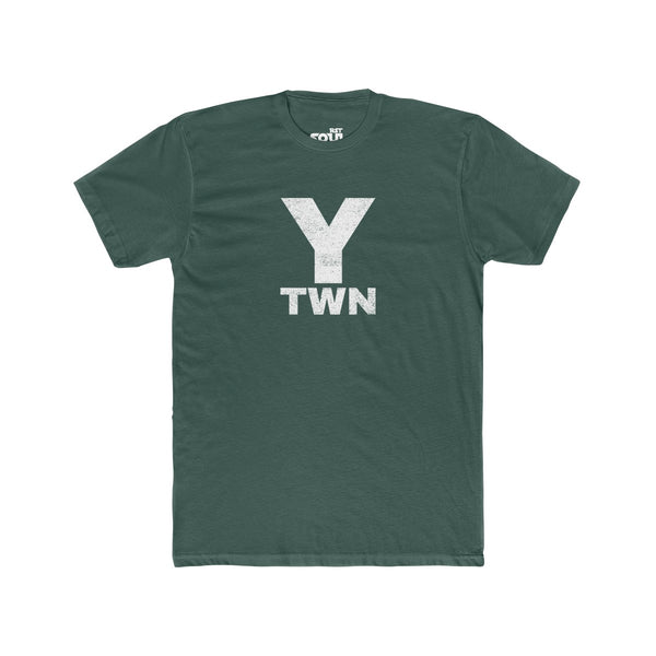 Y TWN Men's Cotton Crew Tee