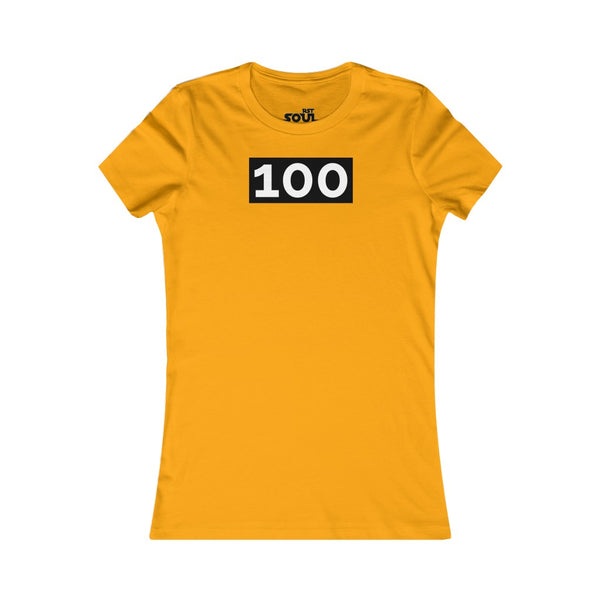 "100" Women's Favorite Tee