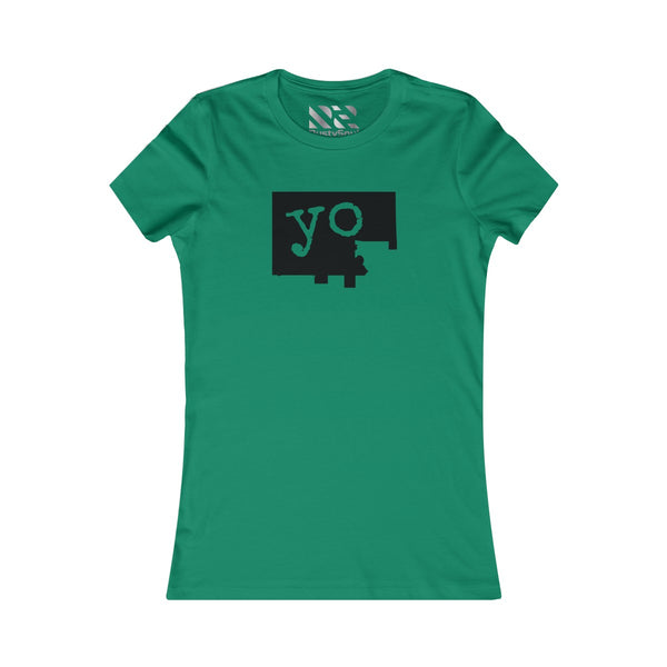 The Town "YO" (Black) Women's Favorite Tee