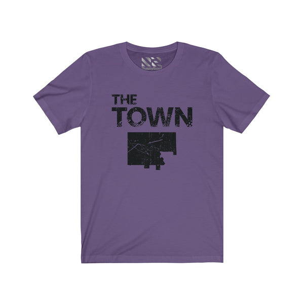 The Town 3 (Black) Unisex Jersey Short Sleeve Tee
