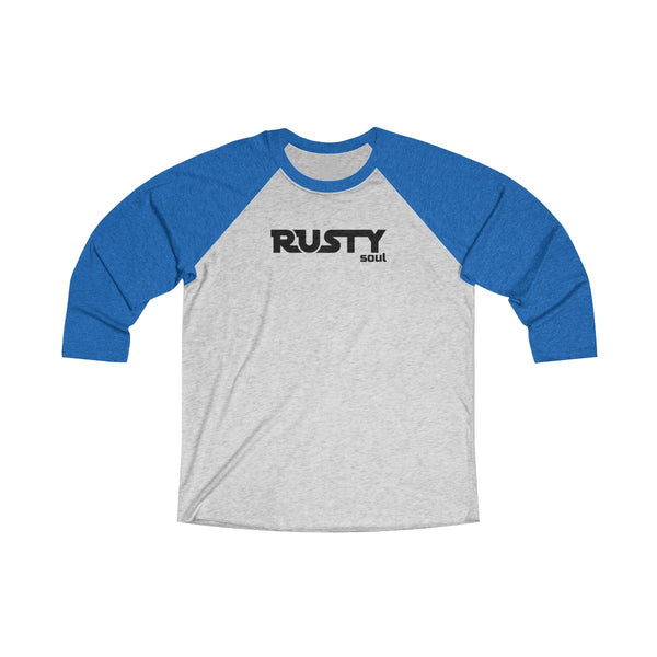 RustySoul Brand Unisex Tri-Blend 3/4 Raglan Tee