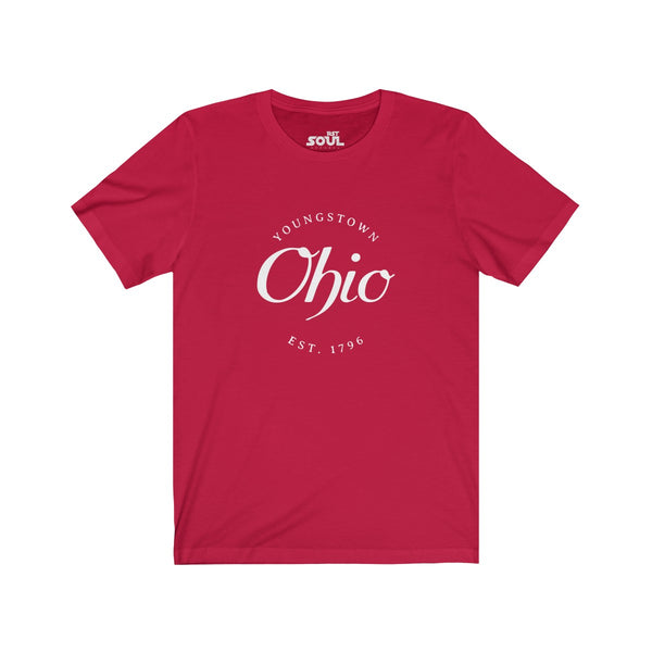 Youngstown Ohio est 1796 Unisex Jersey Short Sleeve Tee