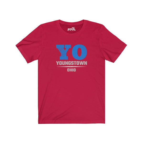 "YO" Unisex Jersey Short Sleeve Tee