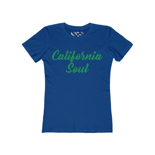California Soul" Women's The Boyfriend Tee