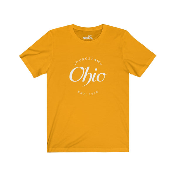 Youngstown Ohio est 1796 Unisex Jersey Short Sleeve Tee