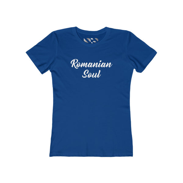 "Romanian Soul" Women's The Boyfriend Tee
