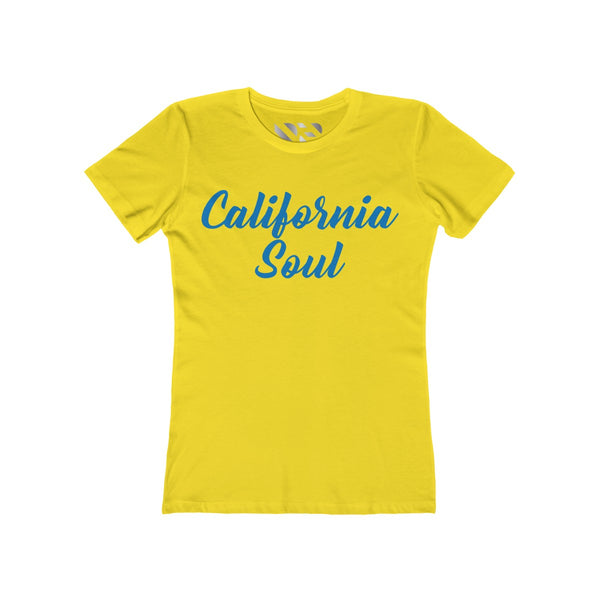 California Soul" Women's The Boyfriend Tee