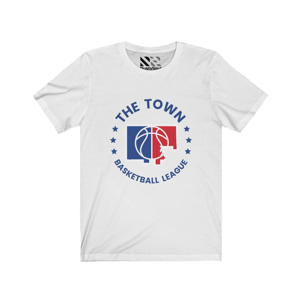 The Town "Basketball League" Unisex Jersey Short Sleeve Tee