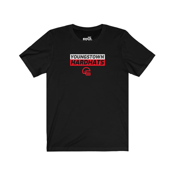 Youngstown Hardhats Football Unisex Jersey Short Sleeve Tee