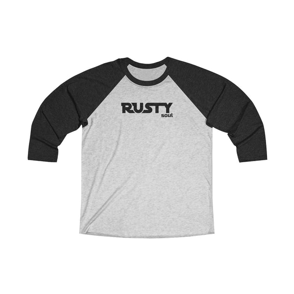 RustySoul Brand Unisex Tri-Blend 3/4 Raglan Tee