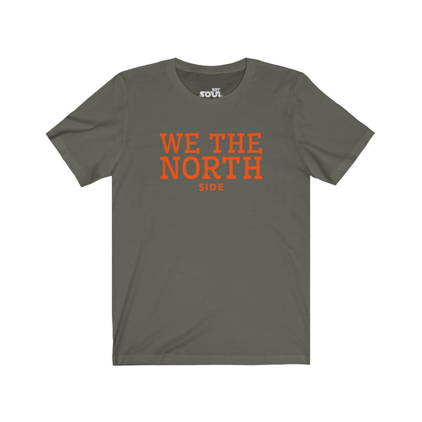 "WE THE NORTH" (Orange) Unisex Jersey Short Sleeve Tee