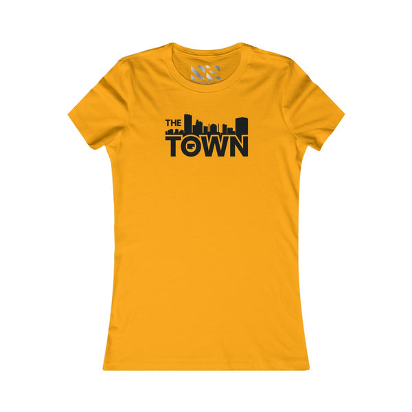 The Town "Skyline" (Black) Women's Favorite Tee