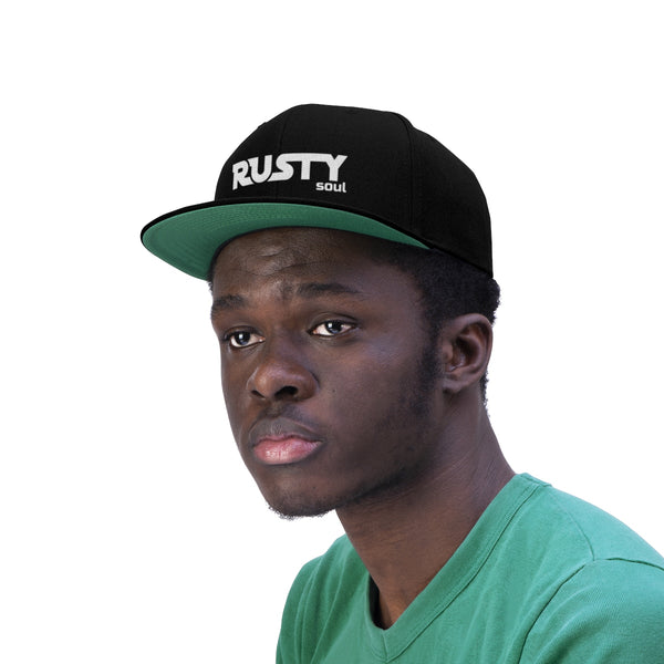 RustySoul Unisex Flat Bill Hat