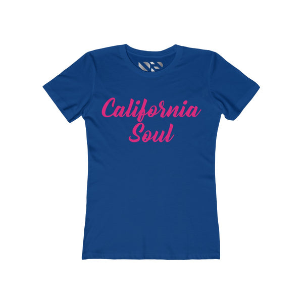 California Soul" Women's The Boyfriend Tee