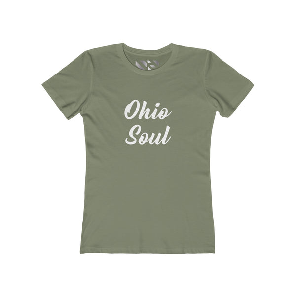 "Ohio Soul" Women's The Boyfriend Tee
