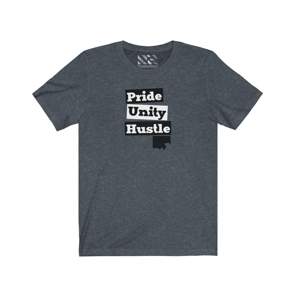 The Town "Pride Unity Hustle" Unisex Jersey Short Sleeve Tee