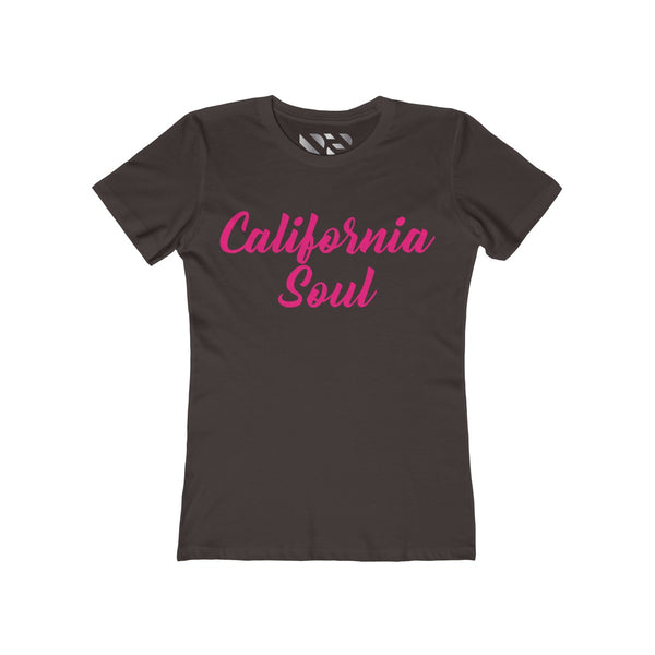 California Soul" Women's The Boyfriend Tee