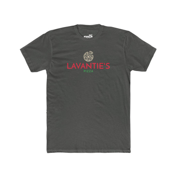 Lavantie's Pizza Men's Cotton Crew Tee