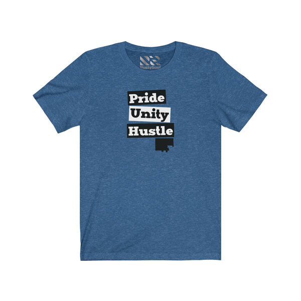 The Town "Pride Unity Hustle" Unisex Jersey Short Sleeve Tee