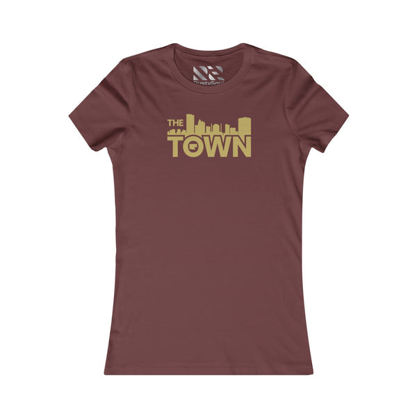 The Town "Skyline" (Gold) Women's Favorite Tee
