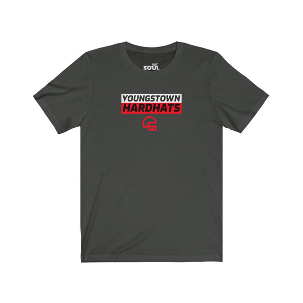 Youngstown Hardhats Football Unisex Jersey Short Sleeve Tee
