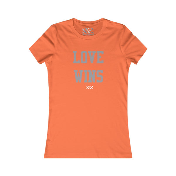 Love Wins (Gray) Women's Favorite Tee