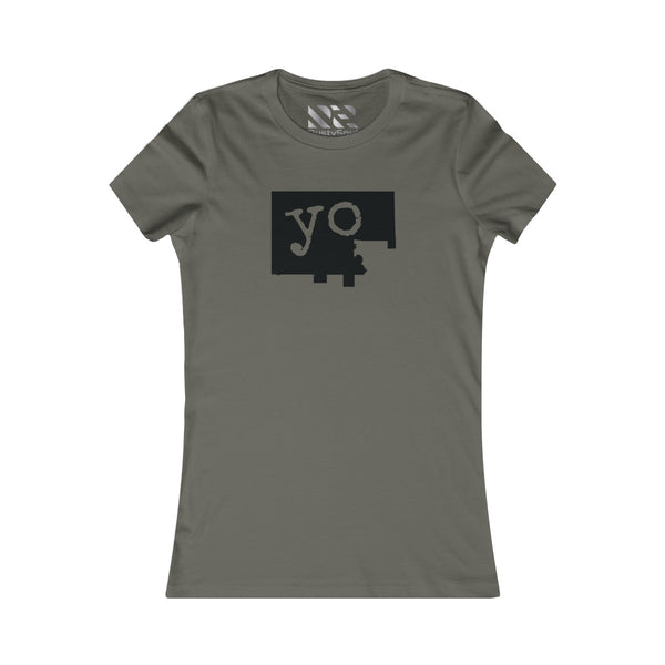 The Town "YO" (Black) Women's Favorite Tee