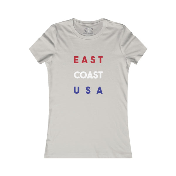 "East Coast USA" Women's Favorite Tee