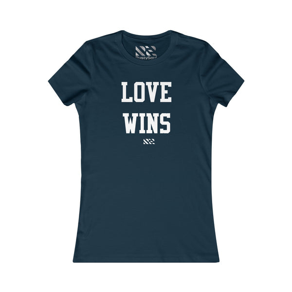 Love Wins (White) Women's Favorite Tee