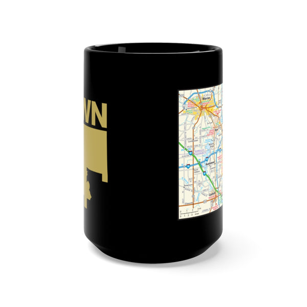 The Town Black Mug 15oz