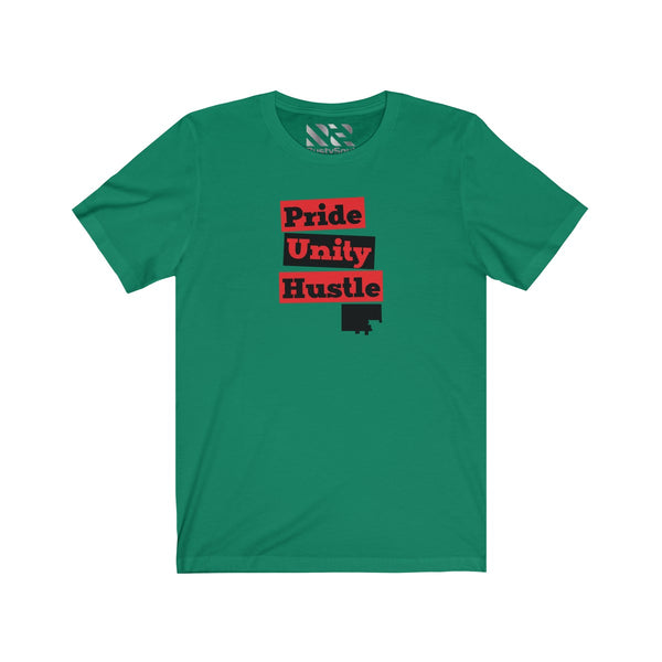 The Town "Pride Unity Hustle" Unisex Jersey Short Sleeve Tee