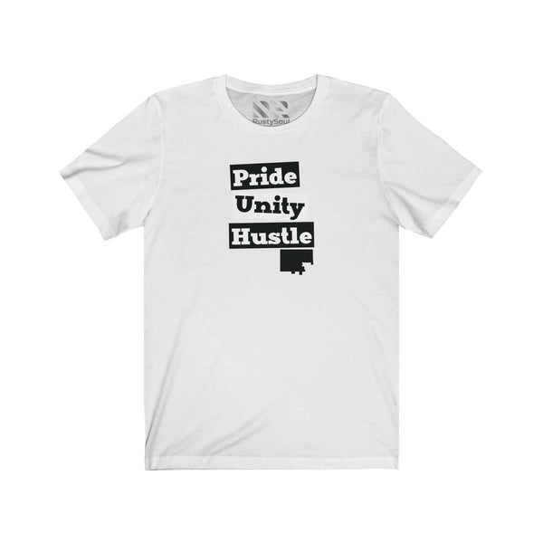 The Town "Pride Unity Hustle" Unisex Jersey Short Sleeve Tee