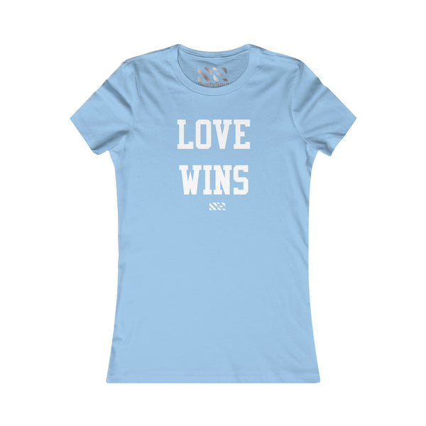 Love Wins (White) Women's Favorite Tee