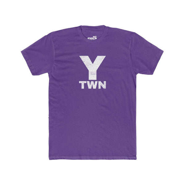 Y TWN Men's Cotton Crew Tee