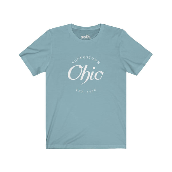 Youngstown Ohio est 1796 Unisex Jersey Short Sleeve Tee
