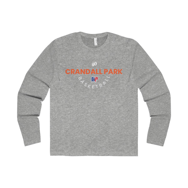 The Town "Crandall Park BB"Men's Long Sleeve Crew Tee