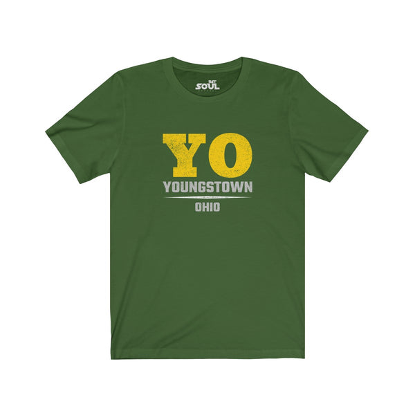 "YO" Unisex Jersey Short Sleeve Tee
