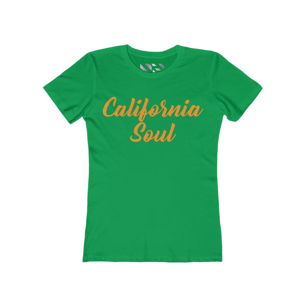 "California Soul" Women's The Boyfriend Tee