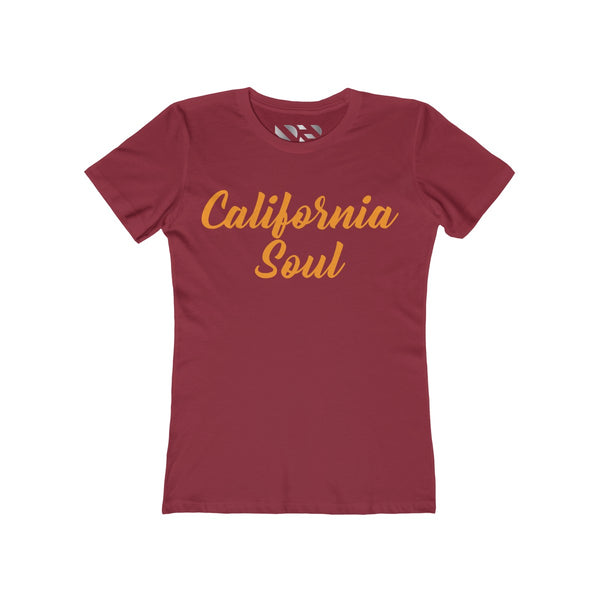 "California Soul" Women's The Boyfriend Tee