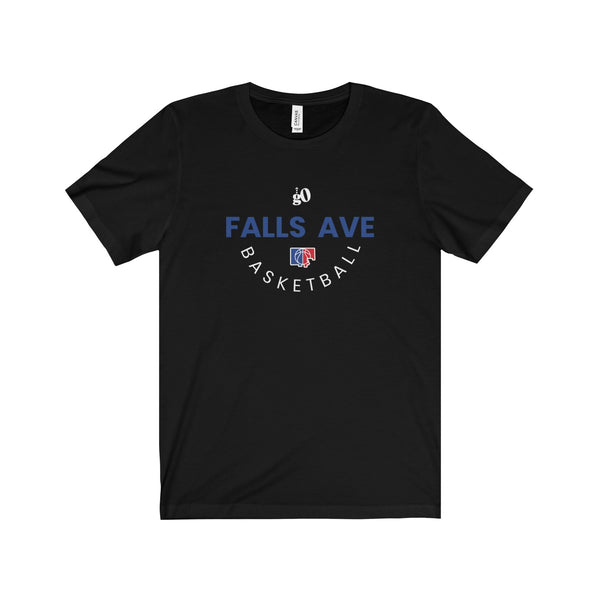 "Falls Ave Basketball" Unisex Jersey Short Sleeve Tee
