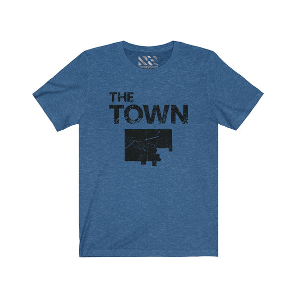 The Town 3 (Black) Unisex Jersey Short Sleeve Tee