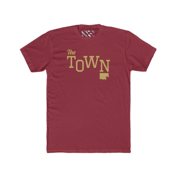 The Town 2 (Gold) Men's Cotton Crew Tee