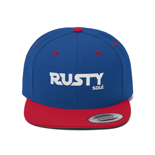RustySoul Unisex Flat Bill Hat