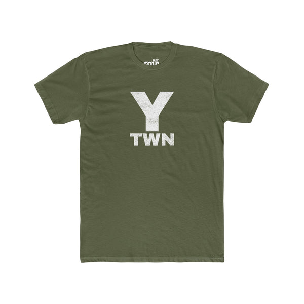 Y TWN Men's Cotton Crew Tee