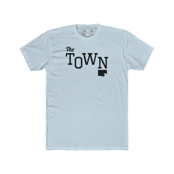 The Town 2 (Black) Men's Cotton Crew Tee