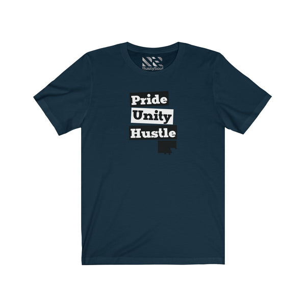 The Town "Pride Unity Hustle" Unisex Jersey Short Sleeve Tee