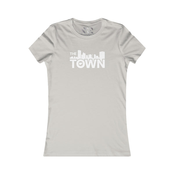 The Town "Skyline" (White) Women's Favorite Tee